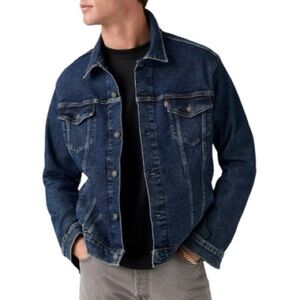 Levi’s Trucker Jacket Medium Wash Mens Size Small/Womens Size Medium